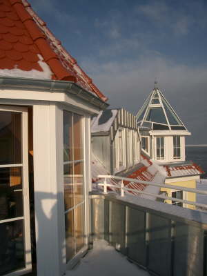 Vom Balkon zum Glasturm